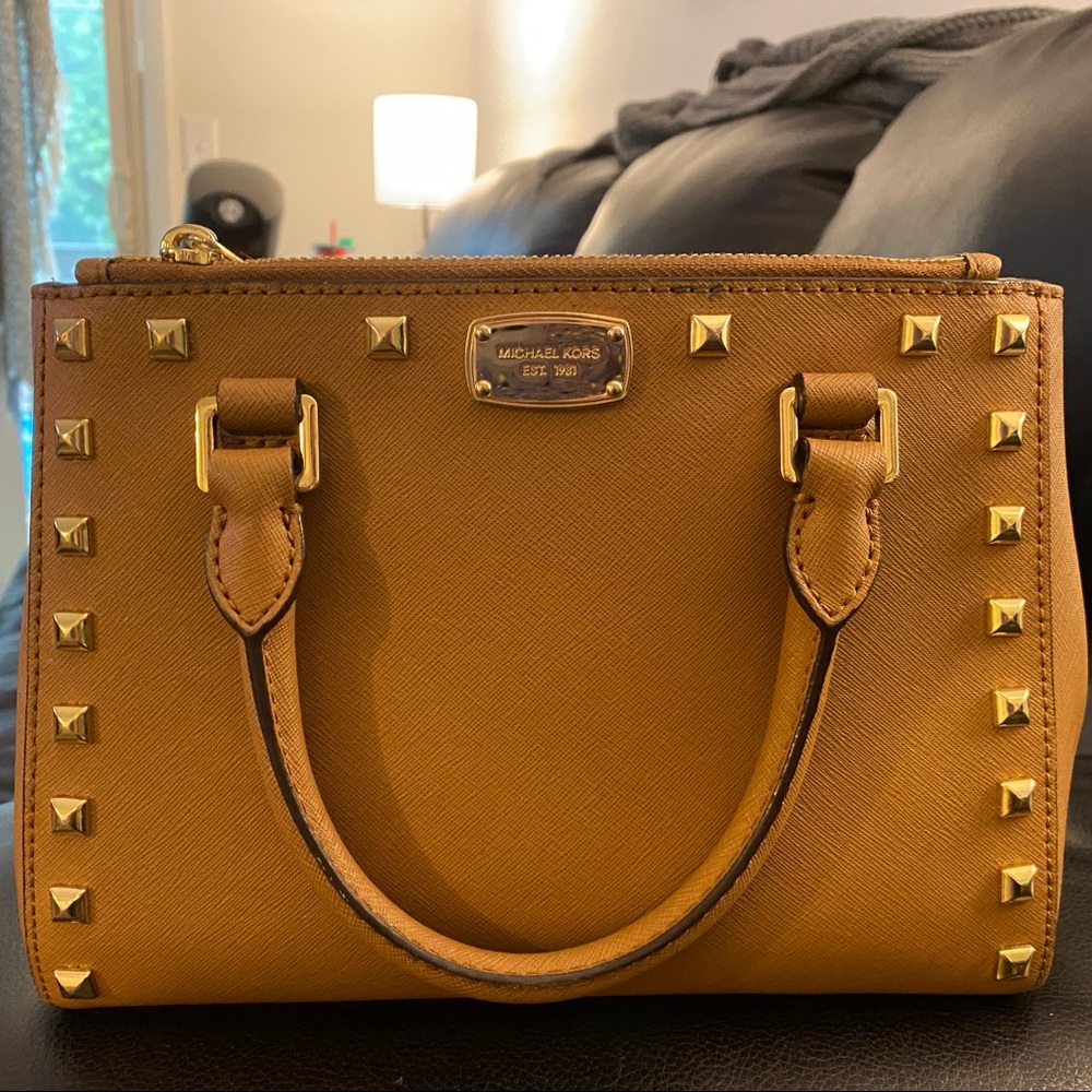 Studded Michael Kors Satchel